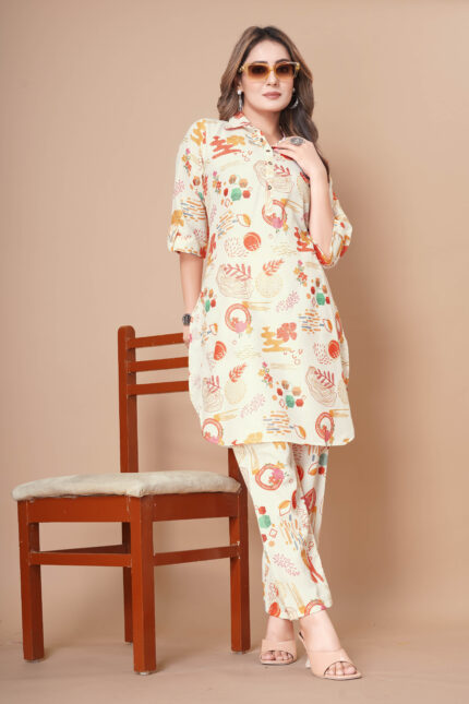 G-CLASS Mint Watercolor Co-ord (Modern & Artistic)